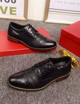 Salvatore Ferragamo Business Men Shoes--071